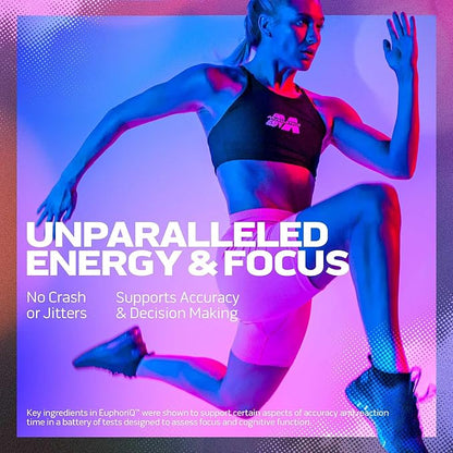 Pre Workout Powder MuscleTech EuphoriQ PreWorkout Smart Pre Workout Powder for Men & Women Caffeine Metabolite Fueled with Paraxanthine Yuzu Lemonade (20 Servings)