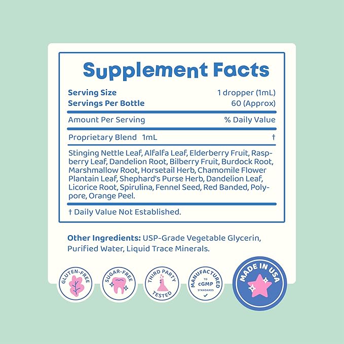 JoySpring Vital Vits - Kids Liquid Multivitamin - 2 fl oz (60 Servings) | Herbal Liquid Vitamins for Kids | Natural Flavor | Toddler Liquid Multivitamin for Kids with Elderberry, Spirulina, and More