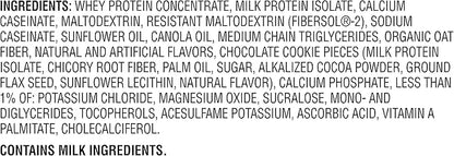 Muscle Milk Genuine Protein Powder, Cookies 'n Crème, 4.94 Pound, 32 Servings, 32g Protein, 2g Sugar, Calcium, Vitamins A, C & D, NSF Certified for Sport, Energizing Snack, Packaging May Vary