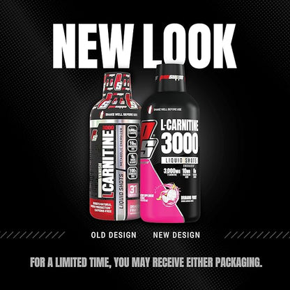 PROSUPPS L-Carnitine Stimulant Free Liquid Shots for Men & Women - Workout Drink for Performance & Muscle Recovery - Clean Energy, No Sugar, No Carbs (31 Servings, 3000 Dragon Fruit)