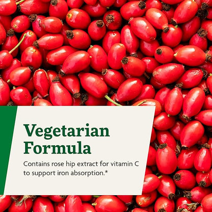 Floradix by Salus Iron & Herbs - Liquid Herbal Supplement for Energy Support - Iron Supplement with Vitamin C & B Complex Vitamins - Liquid Iron Supplement for Men & Women - 8.5 oz