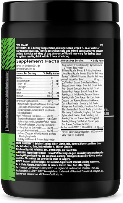 GNC Superfoods Amplified Greens Icy Lemonade