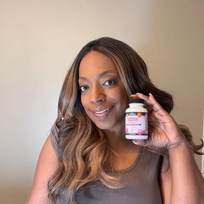 Menopause Supplements for Women - 40 Billion CFU Menopause Probiotics for Women - Menopause Support for Hot Flashes Night Sweats Mood Swings and Hormone Balance - Non-GMO, 30 Count, 30 Servings