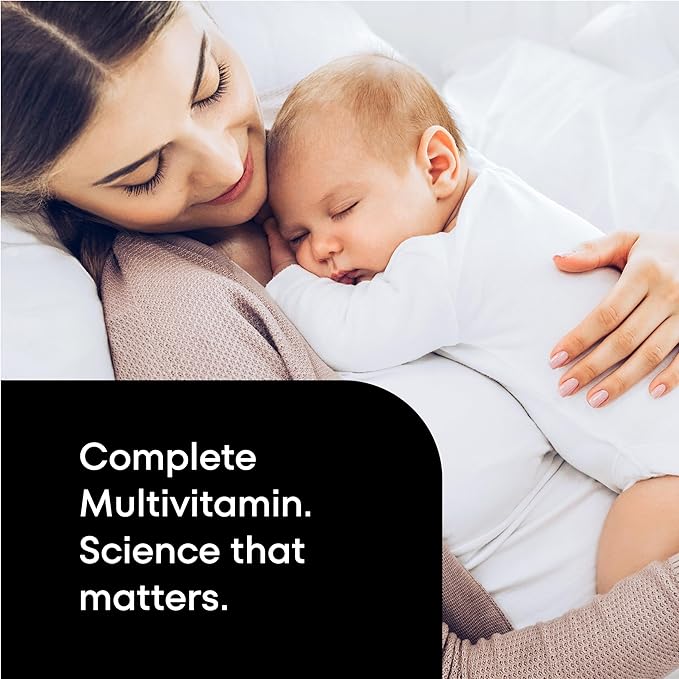 ONE A DAY Postnatal Complete Multivitamin for Post-Pregnancy with Folic Acid and Omega-3 DHA, 60 Count (Packaging May Vary)