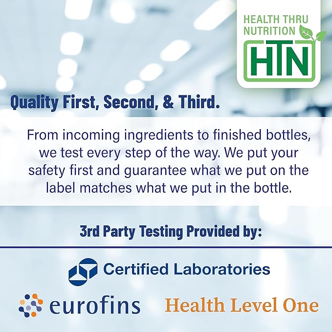 Health Thru Nutrition Liquid Calcium 1000mg, Magnesium 400mg, Vitamin D3 1,000iu and Boron | Bone Restore & Strength with 6 Calcium Complex | 3rd Party Tested | Non-GMO Gluten Free (Pack of 100)