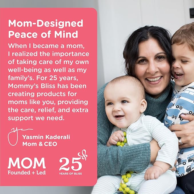 Mommy's Bliss Postnatal Lactation Support Supplement with Probiotics: Support Breastfeeding Milk Supply with Fenugreek, Blessed & Milk Thistle, Postpartum Immune Health While Nursing (60 Servings)