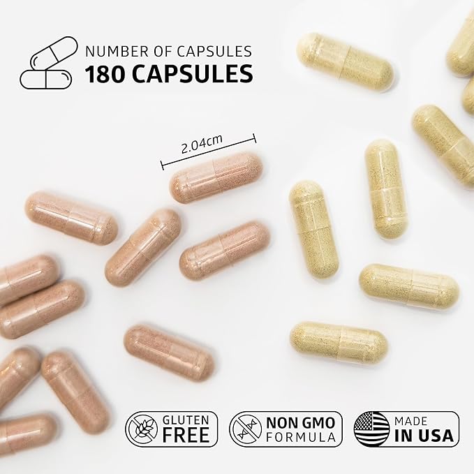 N1N Premium Super Fruits & Veggies Supplement, 180 Caps, Whole Food & Natural Superfood for Women, Men & Kids - Packed with Aloe Vera, Vitamins & Minerals