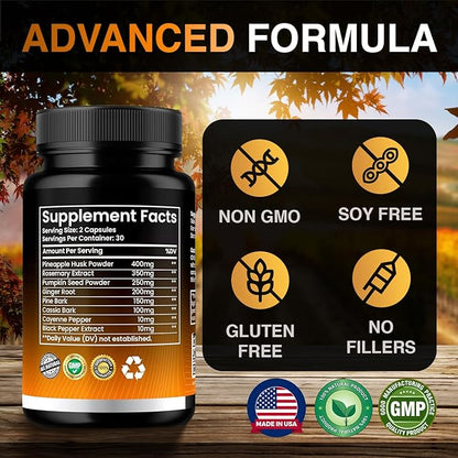 Stamen Male Wellness Supplement, Supports Circulation, More Energy and Vitality, Joint Health. Natural Daily Herbal Multivitamin Supplement for Men. (1 Pack)