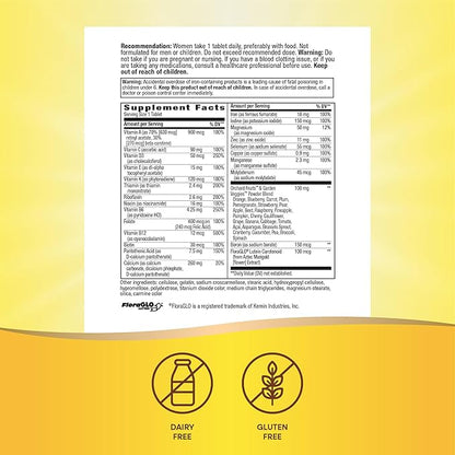 Nature's Way Alive! Daily Complete Multivitamin for Women, Supports Energy Metabolism, Hair, Skin & Nails*, B-Vitamins, 130 Tablets, 130 Tablets (Packaging May Vary)