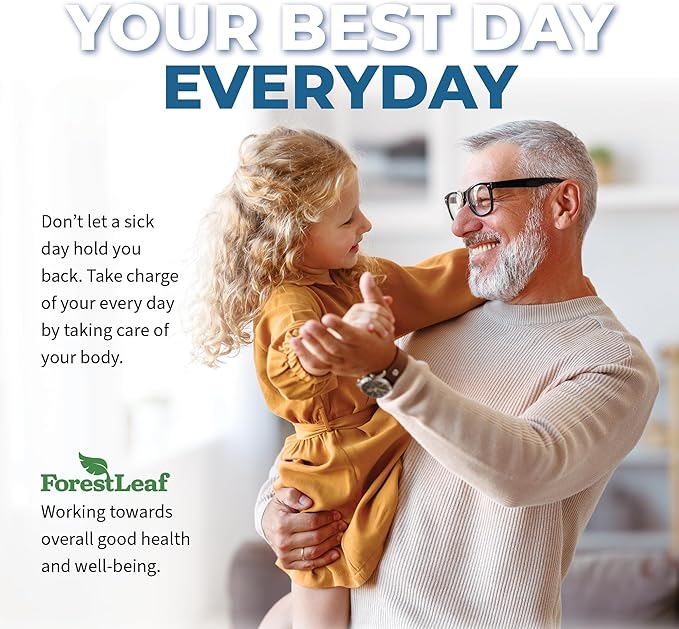 ForestLeaf Vitamin D3 10000IU - Bone Health and Immune Support - Small Easy to Swallow Capsules - Non-GMO Gluten Free VIT D - VIT D3 Vitamin D Supplements for Women and Men, 180 Count