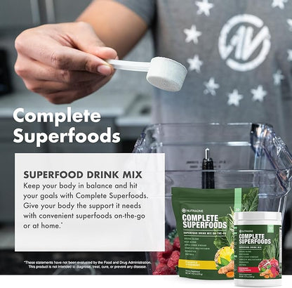 Complete Superfoods, Complete Spectrum Multivitamin, Greens and Reds Blend, Enzymes, Probiotics (Raspberry Pomegranate, 30 Stick Packs)