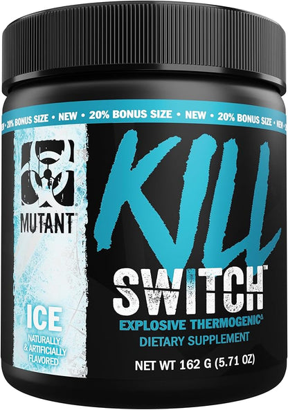 Mutant Killswitch Ultra Thermo | Thermogenic Pre Workout | Ice 162g