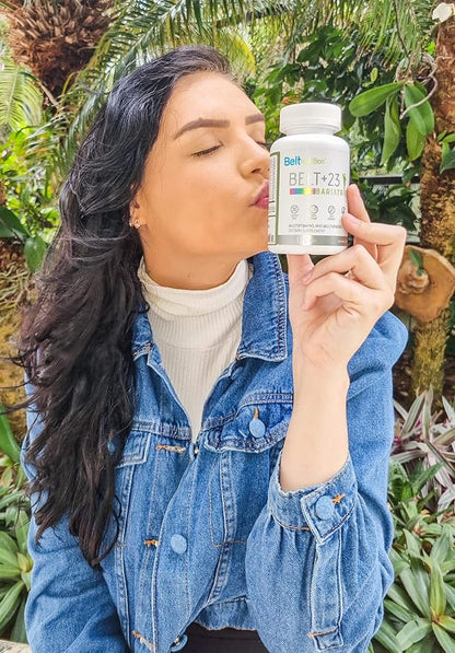 Belt +23 Bariatric Multivitamin and Multimineral Tables (Gastric Bypass, Sleeve Gastrectomy) with Iron - No Flavor - 1 Month Supply