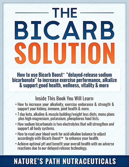 Sodium Bicarbonate 650 mg Tablets - Strongest Alkaline Tablets - Electrolyte Supplement & Keto Electrolyte Pills, Salt Tablets Hydration & Rehydration, Endurance, Stamina: 120 Capsules
