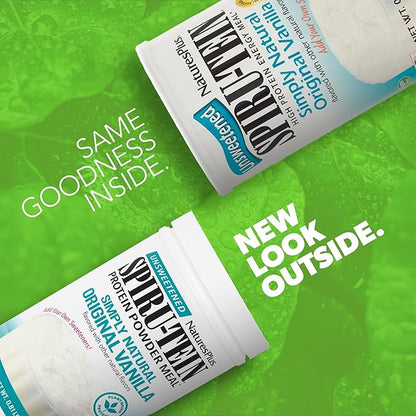 NATURES PLUS Shake Simply Natural Spirutein, 13.12 OZ