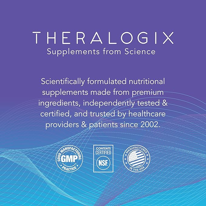 Theralogix ProCerv HP High-Potency Multivitamin - 90-Day Supply - Support for Women & Men - Immune Support Supplement - Includes Vitamin B, Vitamin C, Vitamin D & Zinc - NSF Certified - 270 Capsules