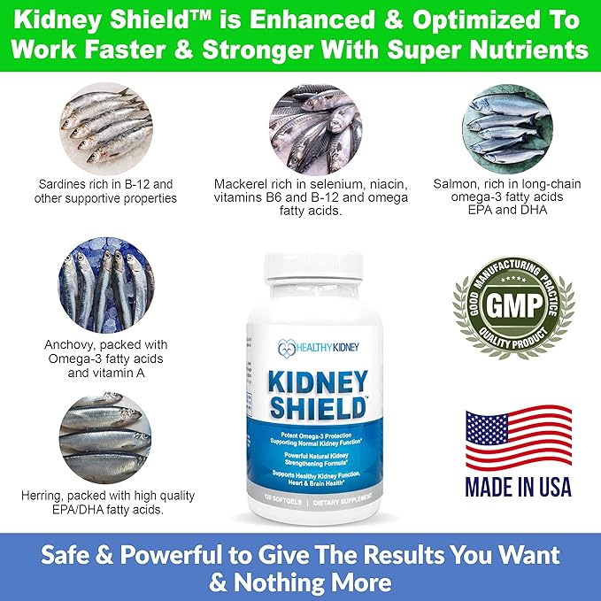 Kidney Restore & Kidney Shield 2-Pack Bundle for Kidney Cleanse, Support Kidney Function, Renal Health and More