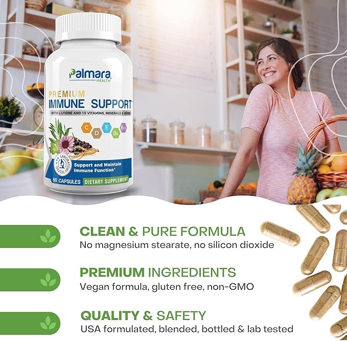 Premium Immune Support, 60 Capsules