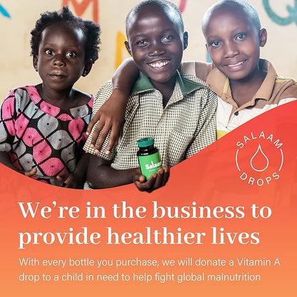 Salaam Nutritionals - Kids Vitamins, Omega 3 + Dha for Kids, Supports Brain and Immune Function, Gummies Vitamins for Kids, 60 Counts, 1 Pack