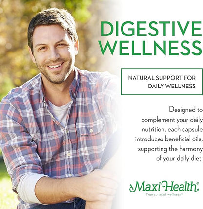 Maxi Fiber for Adults - Kosher Daily Fiber Supplement - 1500 mg Fiber Capsules for Men and Women with Psyllium Husk - Dietary Fiber Pills (Capsules 180 Count (Pack of 1))