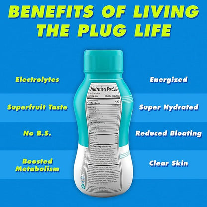 The Plug Liver Cleanse Detox & Repair Drink - Electrolyte Drink & Dehydration Relief - Last Shot of The Night - Before Sleep After Heavy Night - Morning Relief Drink - Liver Support (2 Pack)