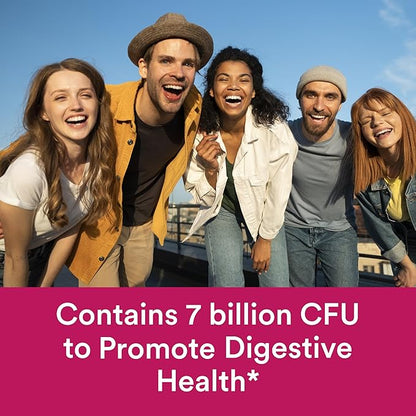 SmartyPants Men's & Women's Probiotic Immunity Gummies: Prebiotics & Probiotics for Digestive Health & Immune Support Supplement, Gluten Free, Vegan, Strawberry Crème Flavor, 60 Count (30 Day Supply)