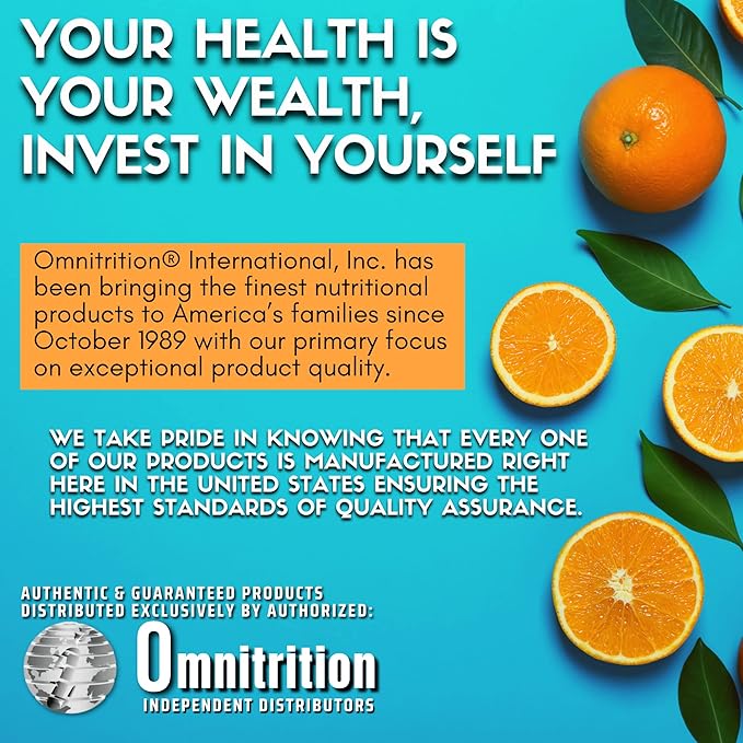 Omnitrition Omni Protein Shake Mix (No Sugar Added), Unflavored, 14.6 oz