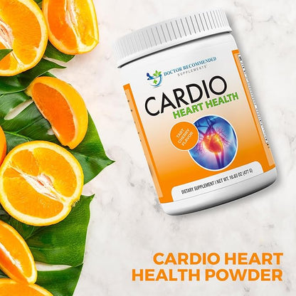 Cardio Heart Health Powder – L-Arginine Supplement 5000mg & L-Citrulline 1000mg,16.82 oz