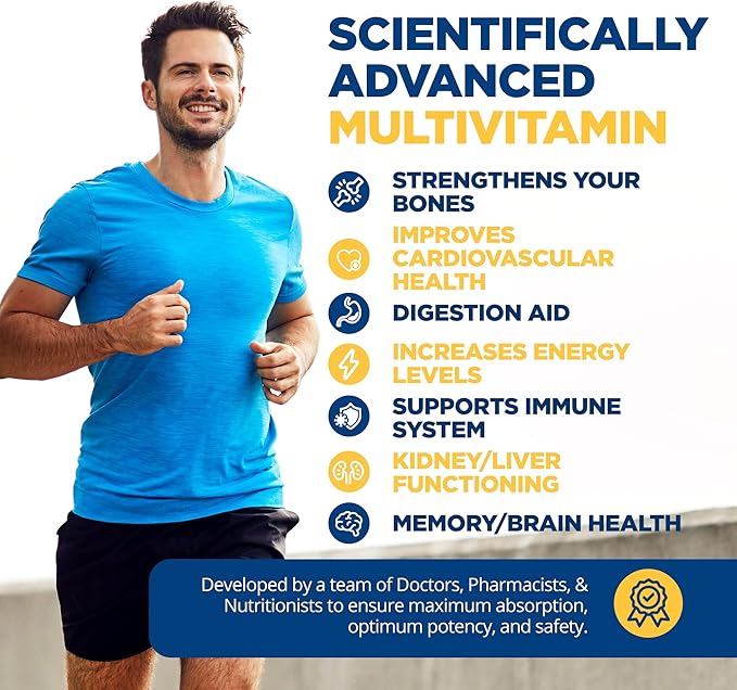 LifeSourceVitamins LifeSource Vitamins Whole Food Multivitamin & Minerals with 71 All Natural Ingredients, Probiotics, Digestive Enzymes, Chelated Minerals and Non-GMO, 90 Tablets