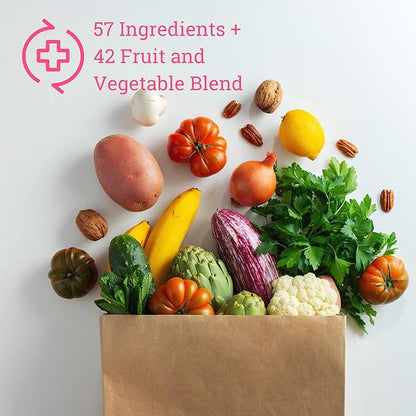 Daily 7 Essentials Women's Vitamin Pack -7 Pack Complete Women's Multivitamin Packet with Energy, Metabolism, Immune System, Women's Health Support with Probiotics, More