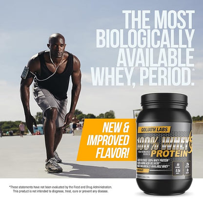 GL 100% Whey Protein, Cold Filtered Whey Protein - Rapid Amino Acid Delivery - Natural Coco for a Rich Chocolate Flavor - Tub Weighs 5 Pounds, Contains 68 Servings