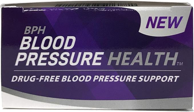 Blood Pressure Health Maintenance Dietary Supplement Caplets, Purple, Beetroot, 60 Count