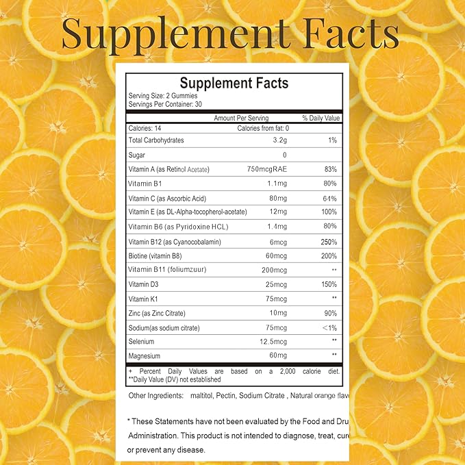 Multivitamin Vitamin Gummies, Vegan Friendly, Halal Multivitamin, Supplements for Men, Vitamins for Women, Gummy Vitamins for Women, Daily Vitamins