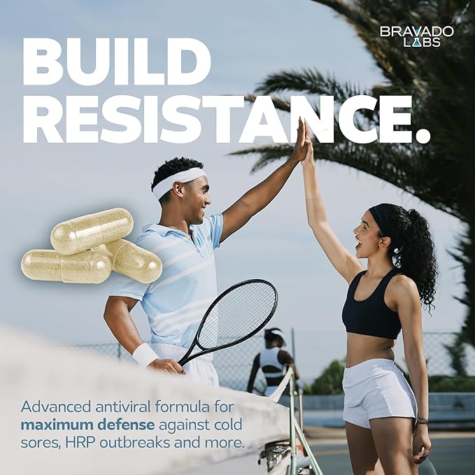 Advanced Lysine Immune Support 975 mg - Maximum Immune Support Supplement - Super Lysine Outbreak Support Pills for Adults - with Zinc, Vitamin C - 120 ct