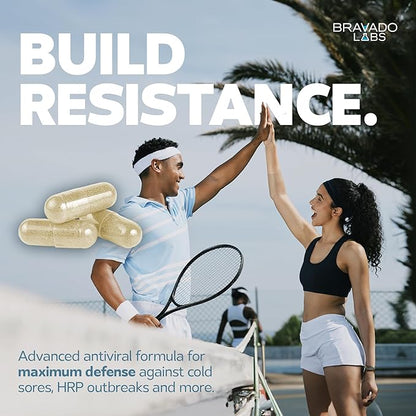 Advanced Lysine Immune Support 975 mg - Maximum Immune Support Supplement - Super Lysine Outbreak Support Pills for Adults - with Zinc, Vitamin C - 120 ct