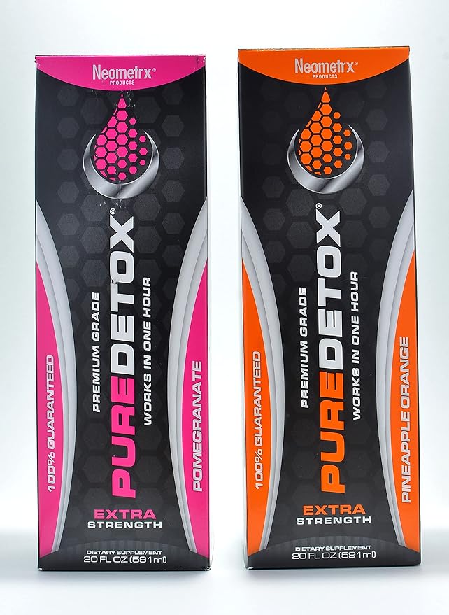 Neometrx Same-Day Extra Strength Detox Drink, Pineapple Orange Flavor, 20 Fl Oz