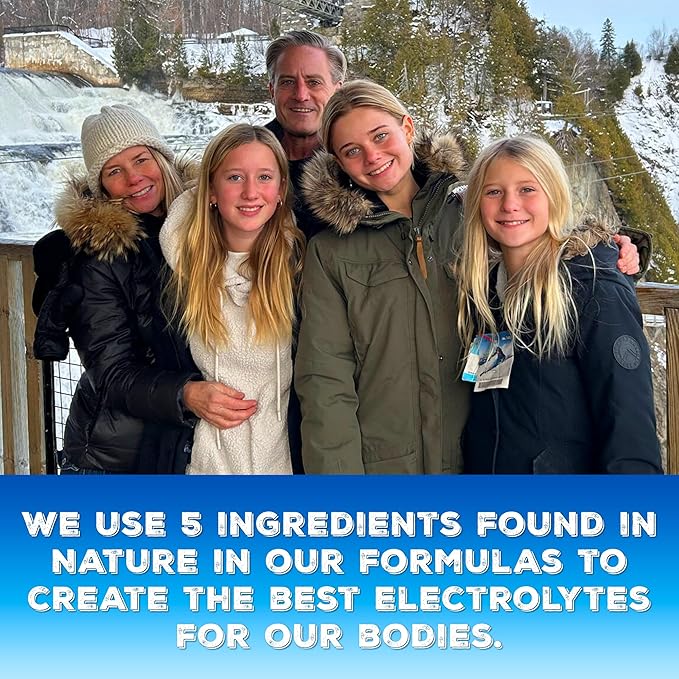 Superieur Electrolytes–Plant Based Electrolyte Supplement w/Sea Minerals for Hydration & Recovery–Keto Friendly, Non-GMO, Zero Sugar, Vegan, Healthy Sports Drink Powder–Lime Blueberry (70 Servings)