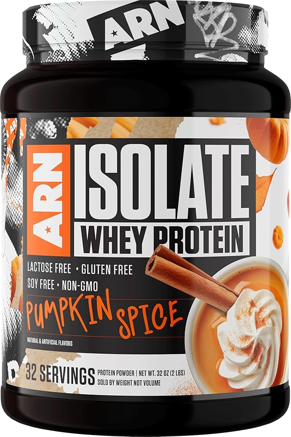 Arms Race Nutrition | ARN | Isolate Whey Protein (32 Servings, Pumpkin Spice)