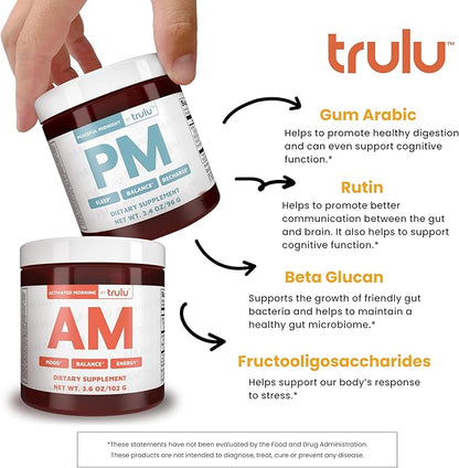 AMPM Nutrition: Activated Morning (AM) + Peaceful Midnight (PM) Fuel Your Day with Lasting Energy and Enjoy Restful Nights – A Comprehensive Program for Energy, Mood, Sleep Support, and Gut Health