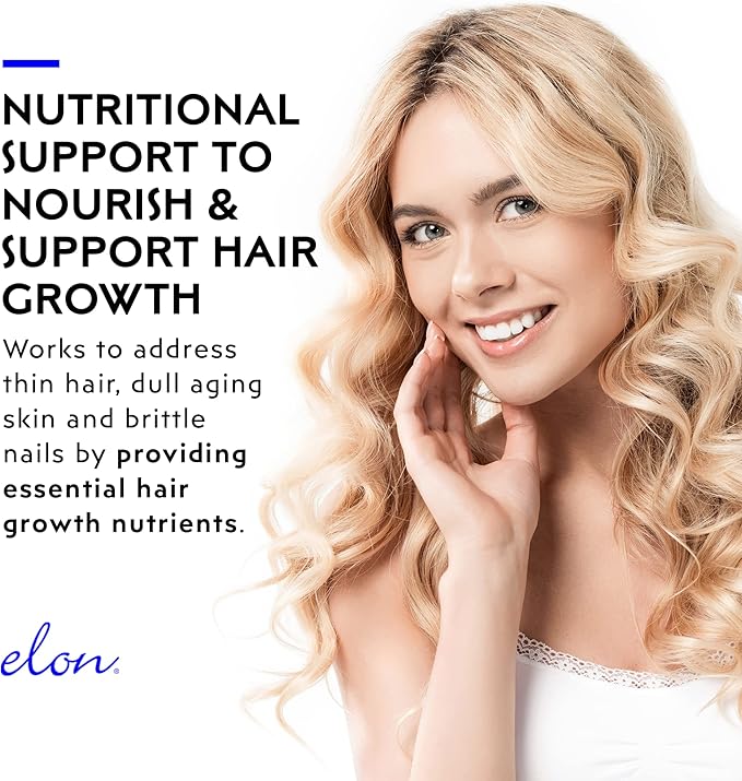 Elon Biotin Gummies for Hair Growth – 60 Count Biotin 5000mcg Vitamins for Hair, Skin and Nails – Biotin Hair Vitamins – Hair Growth Pills – Hair Growth Supplements – Vitamins Hair (Pack of 1)