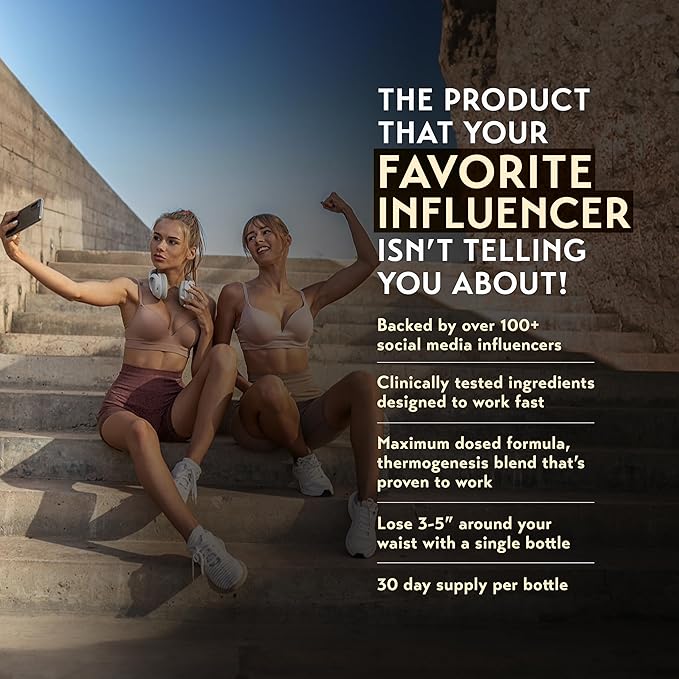 BioHack Health | Best Appetite Suppressant for Weight Loss Pills for Women & Men | Fat Burner Supplement, Metabolism Booster, Carb Blocker | Extra Strength Diet Pills That Work Fast - 60 Capsules