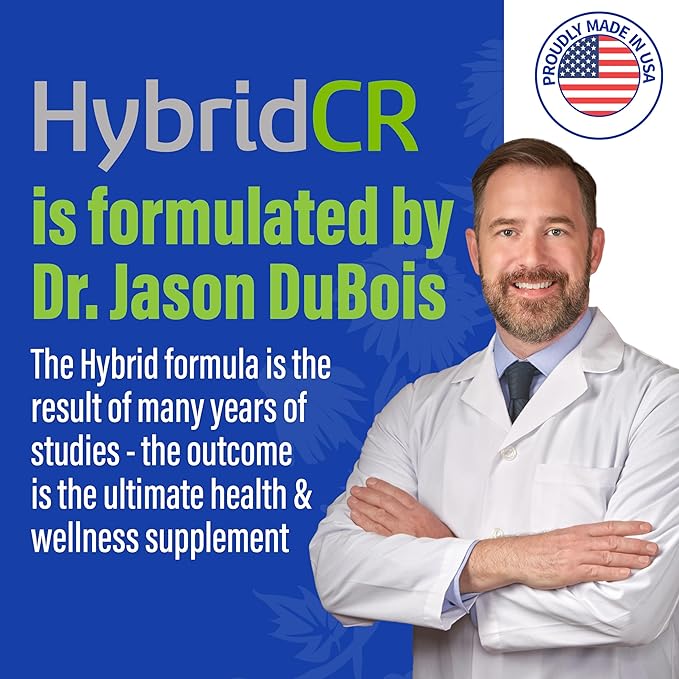 HybridCR Rapid Immune Support Supplement – 4 Day Immunity Supplement - Immune Defense Booster with Echinacea, Ginseng, Andrographis, Zinc, Selenium – Travel Size System Support – 24 Caps, 2 Dose Packs