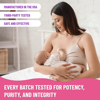 Mama's Select Postnatal Vitamins – Boosts Hair Recovery, Milk Supply, & Wellness – Allergen-Free, Vegan, MTHFR Friendly, Methylated Folate & B Vitamins, Easy-to-Swallow, No Biotin - 30 Capsules