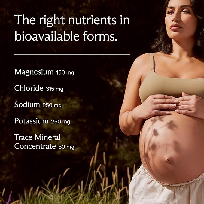 Needed. Hydration Support with Electrolytes & Trace Minerals – Electrolytes for Pregnancy & During Lactation - 30 Hydration Packets Lightly Sweetened with Real Fruit, Variety