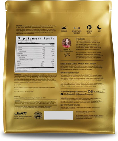 Pro JYM Cookies & Cream Protein Powder - Whey Protein Isolates, Casein, & Milk Protein, Lean Muscle Building for Men & Women, JYM Supplement Science, 45 Servings