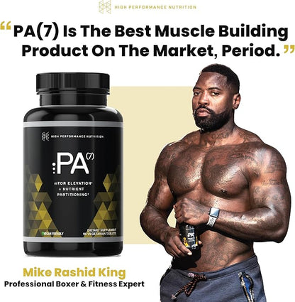 HPN PA(7) Phosphatidic Acid Muscle Builder Top Natural Muscle Builder - Boost mTOR | Build Mass and Strength from Your Workout | 30 Day Supply