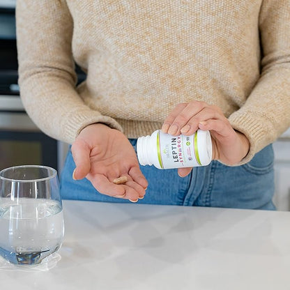 Health As It Ought to Be Leptin Syn3rgy Supplement | Physician Formulated Capsules with Green Tea, African Mango, Ginseng | 60 Capsules