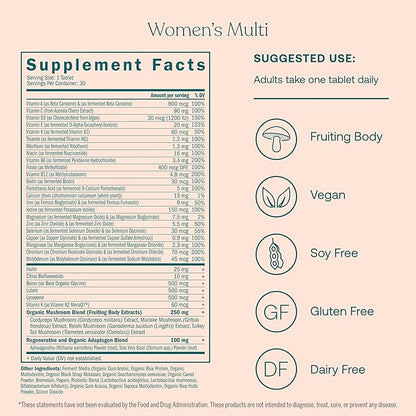 True Grace One Daily Men’s Multivitamin (30 Vegan Tablets) + One Daily Women’s Multivitamin (30 Vegan Tablets) - Non-GMO & Gluten Free - 30-Day Supply of Each