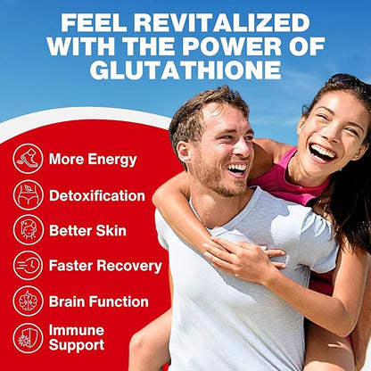 CCL Advanced Glutathione Spray & NAC Supplement, Liquid Glutathione Sublingual, N-Acetyl-cysteine Antioxidant Spray Supports Immune Health - Fresh Flavor, Non-GMO, Vegan, Gluten-Free (240 Servings)