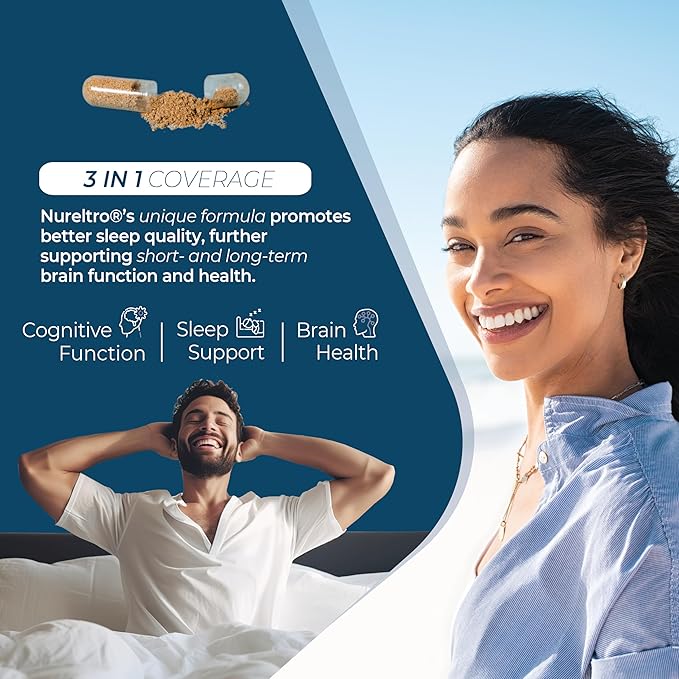 Most Comprehensive Nootropic Brain Supplement | 31 Ingredients Support 27 Areas of Cognitive Function and Brain Health in 7 Categories | Caffeine- and Stearate-Free (120 Capsules)